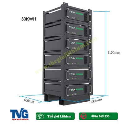 Dòng pin lithium SC cho lưu trữ UPS điện áp trung bình