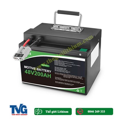 Pin Lithium cho xe điện, xe nâng, xe golf dòng EV của hãng TCSN