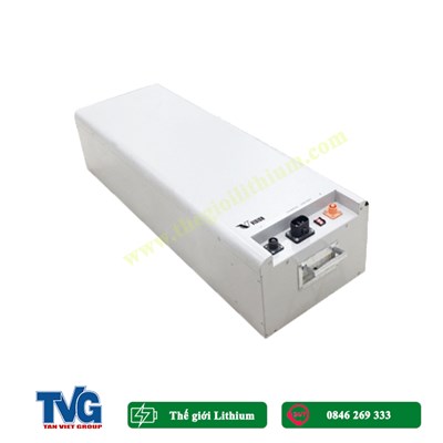 Pin Lithium V-LFP48-80L dùng cho xe golf và xe điện 48V, 100Ah của Vision