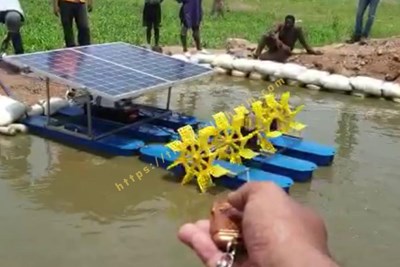 Ắc quy Vision được triển khai trên hệ thống máy sục khí ô xy Năng lượng mặt trời