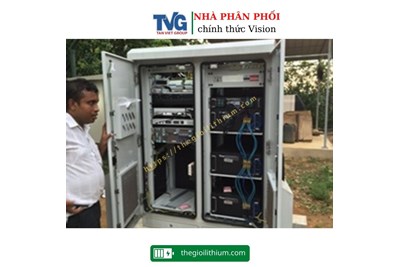 Dự án tiêu biểu của Vision - Triển khai ắc quy lithium viễn thông tại Bengan